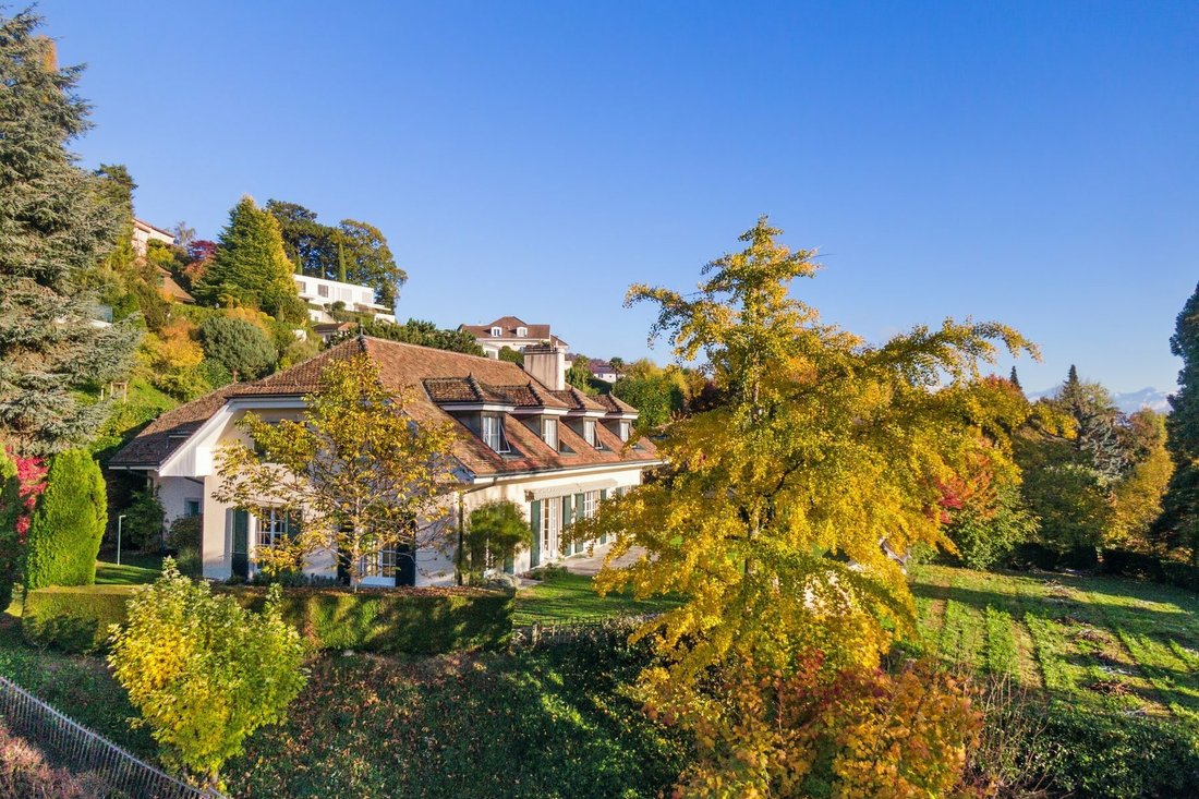 Large Mansion, Rare, Unique With Great Potential! In Paudex, Vaud