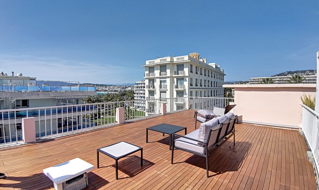 Palm Beach Rare Rooftop Sea View Parking In Cannes, France For Sale (12356734)