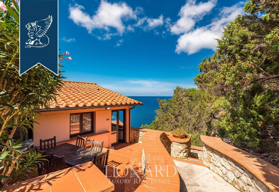 Charming Sea Front Villa On Elba Island In Rio Nell'elba, Tuscany
