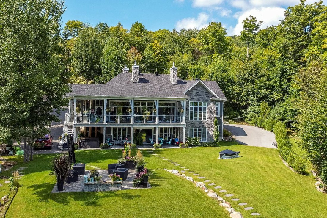 Notre Dame Du Laus, Laurentides In Notre Dame Du Laus, Quebec, Canada