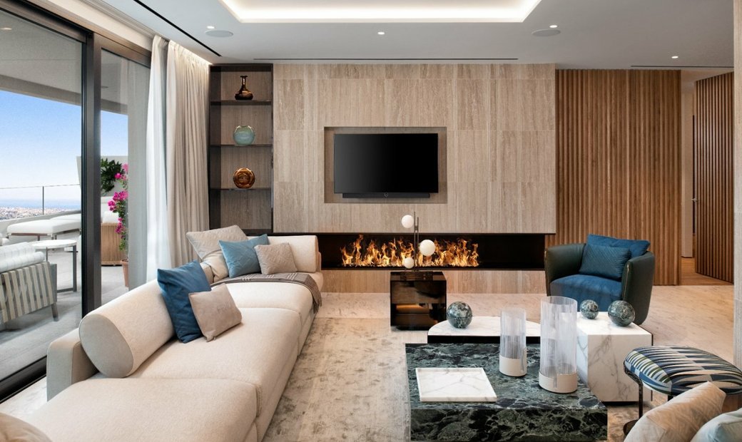 View of New 3 Bedroom, 3 Bathroom Penthouse In Marbella´S In Marbella ...