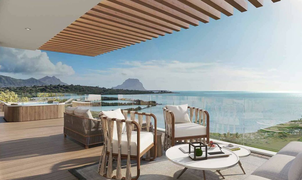 By The Sea Penthouse Mauritius In Le Morne, Rivière Noire District