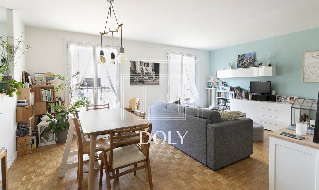 Apartment 3 Rooms Of 83m2 / Avenue Jean Lolive In Pantin, France For