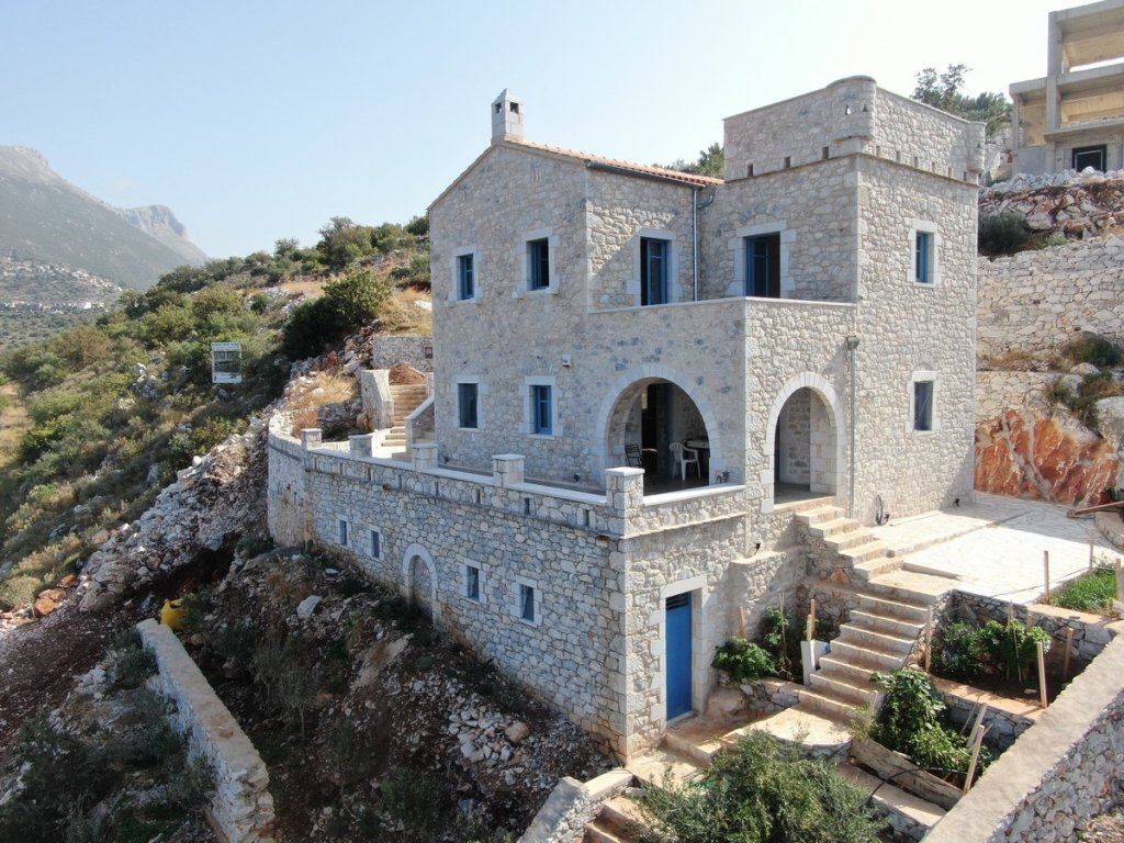 Mani Villa In Limeni, Greece For Sale (12381138)