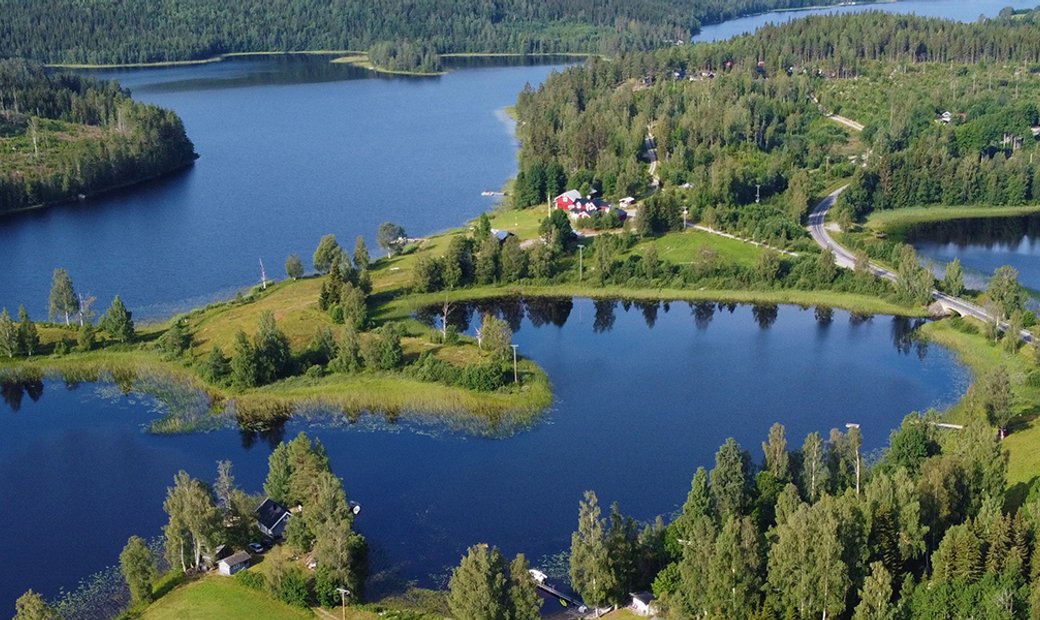 Peninsula In Sweden, With Direct In Sundsvall, Västernorrland County