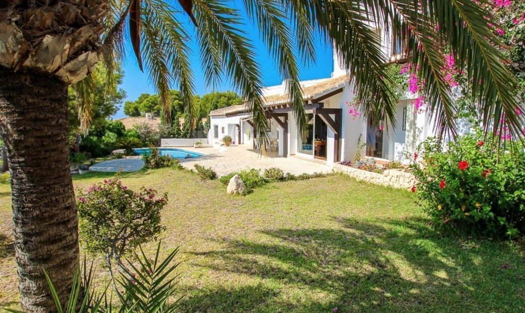 Majestic Traditional Front Line Villa In Moraira, Valencian Community ...