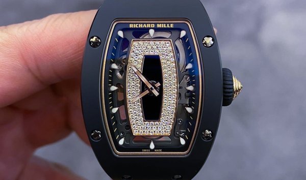 Richard Mille RM 07-01 Automatic Winding Black Ceramic Watch (12386049)