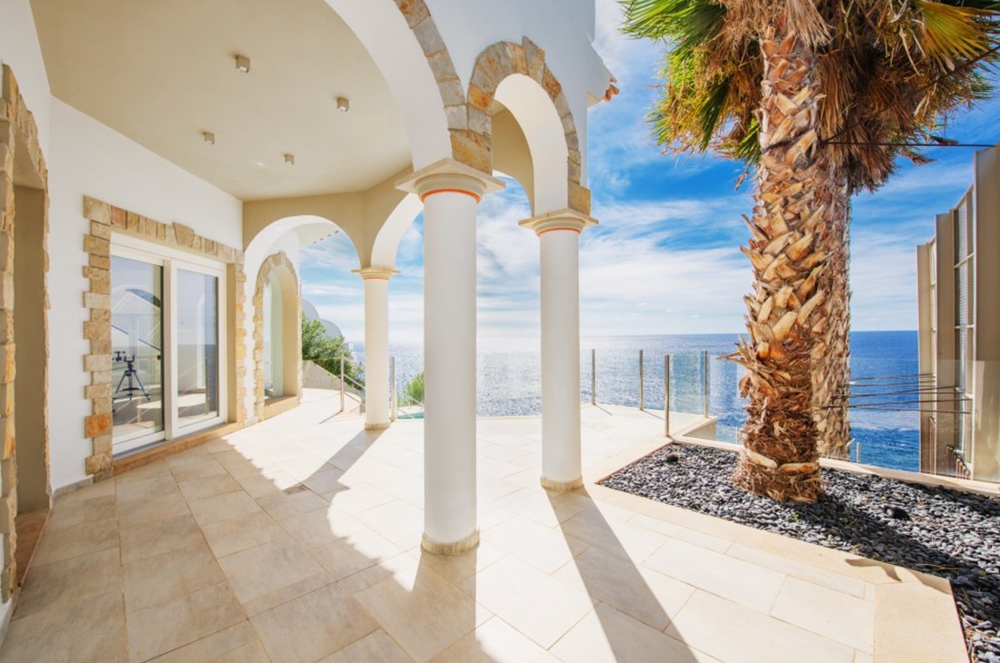 Frontline Villa For Sale In El Toro In El Toro, Balearic Islands, Spain