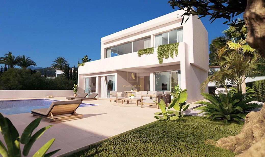 Beautiful Luxury Villa, Ibizan Style, In Benissa, Valencian Community ...