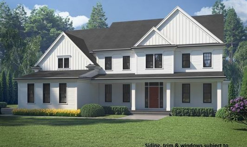 New Construction On A Seven Home In Holliston, Massachusetts, United