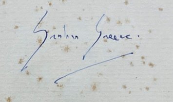 Dracula | 1897, first edition, Graham Greene's copy, signed by Greene.
