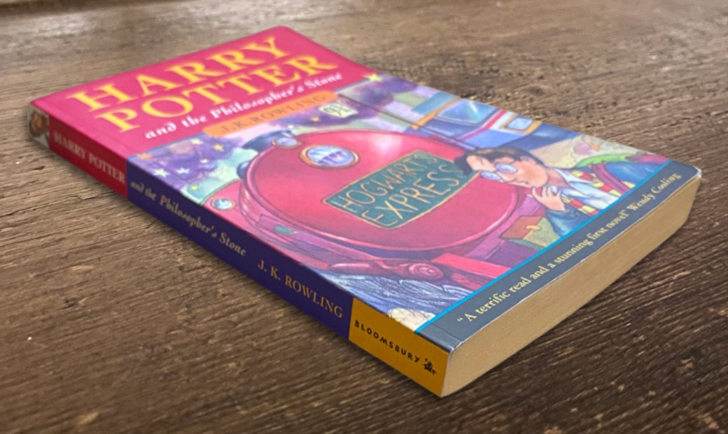 Harry Potter and the Philosopher’s Stone | 1997, pristine first edition, only one previous owner.