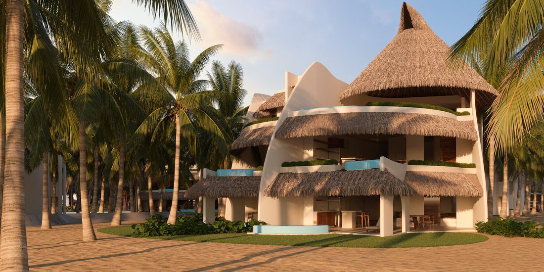 Luxury Villages With Ocean Views In In Playa Blanca, Guerrero, Mexico