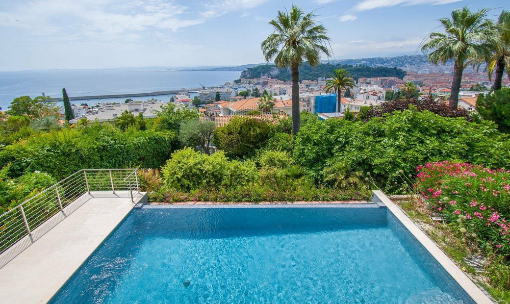 Californian Villla Nice Mont Boron In Nice, Provence Alpes Côte D'azur