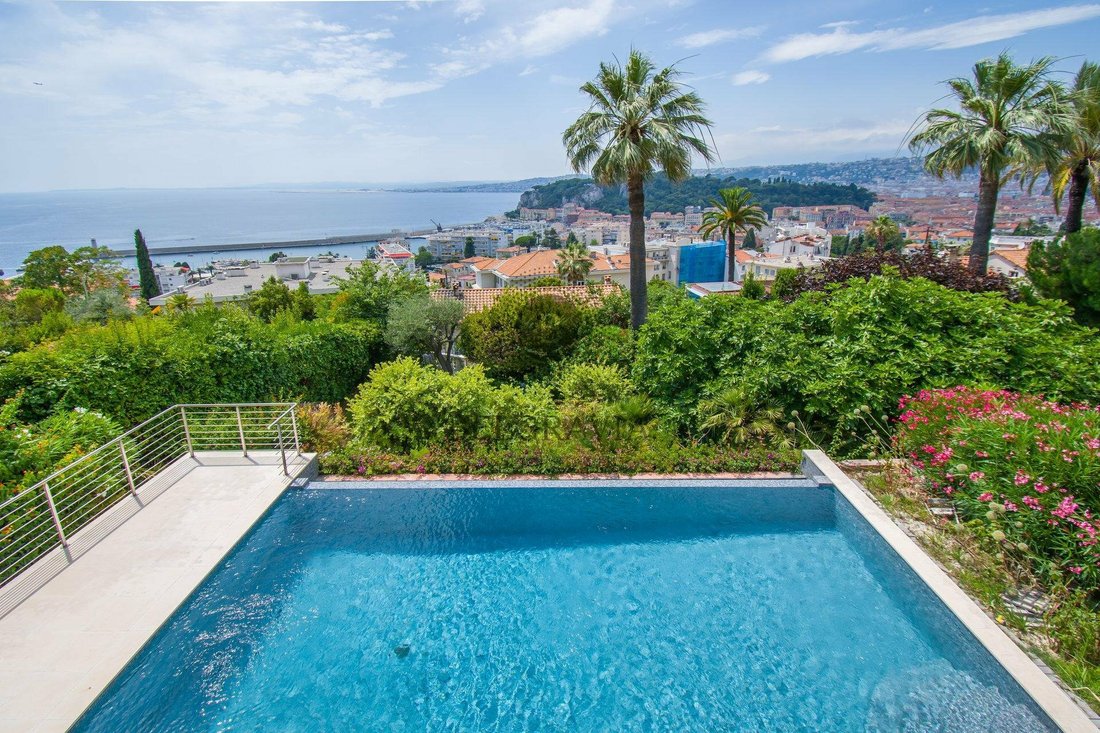 Californian Villla Nice Mont Boron In Nice, Provence Alpes Côte D'azur