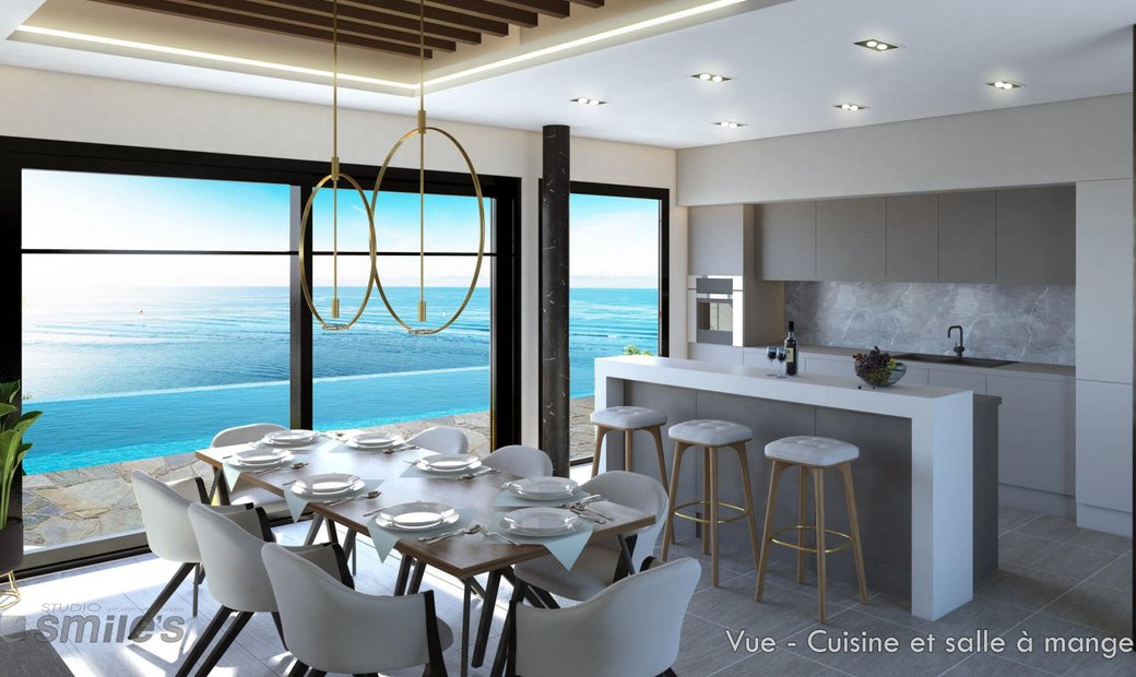 Beautiful New Seaview In Orient Bay, Collectivity Of Saint Martin