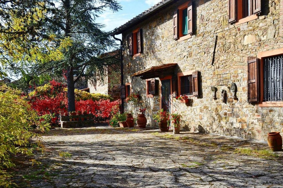 Rustico Greve In Chianti In Panzano, Tuscany, Italy For Sale (12407243)