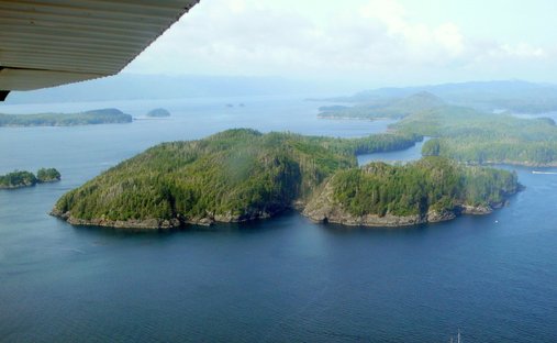 Île privée en Heard Island, Colombie-Britannique, Canada 1