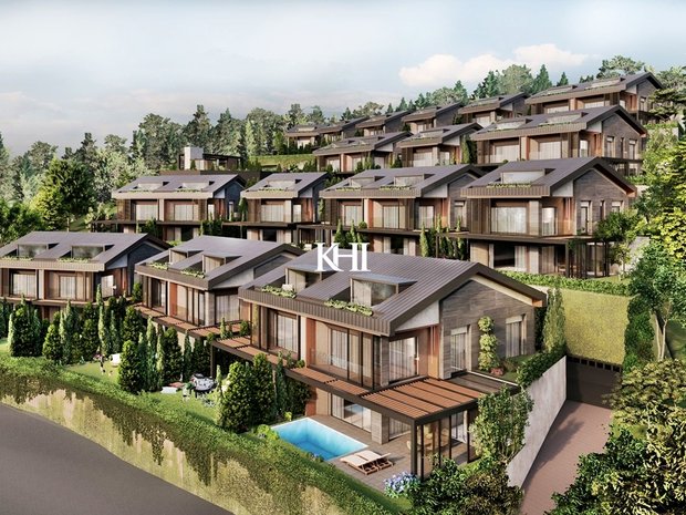 Luxe Construction Neuve Maisons Vendre Zekeriyak Y Istanbul