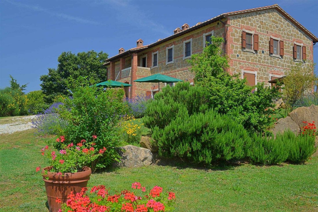Casa de Campo en Pienza, Toscana, Italia 1 - 11859752