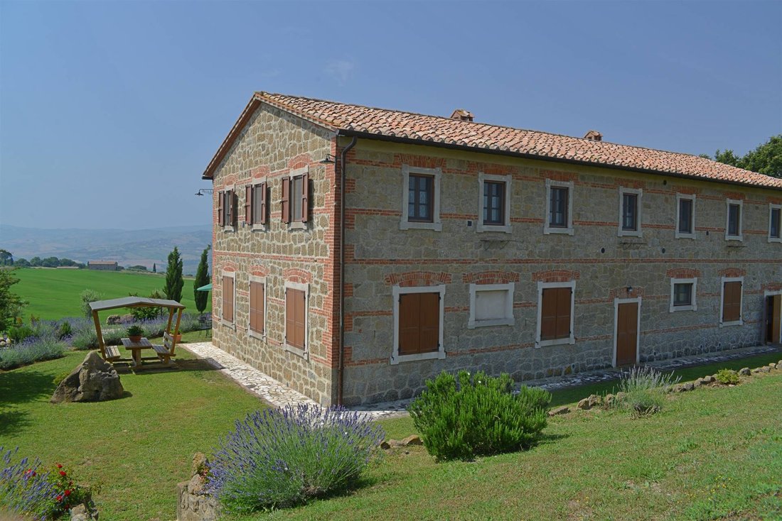 Casa de Campo en Pienza, Toscana, Italia 5 - 11859752