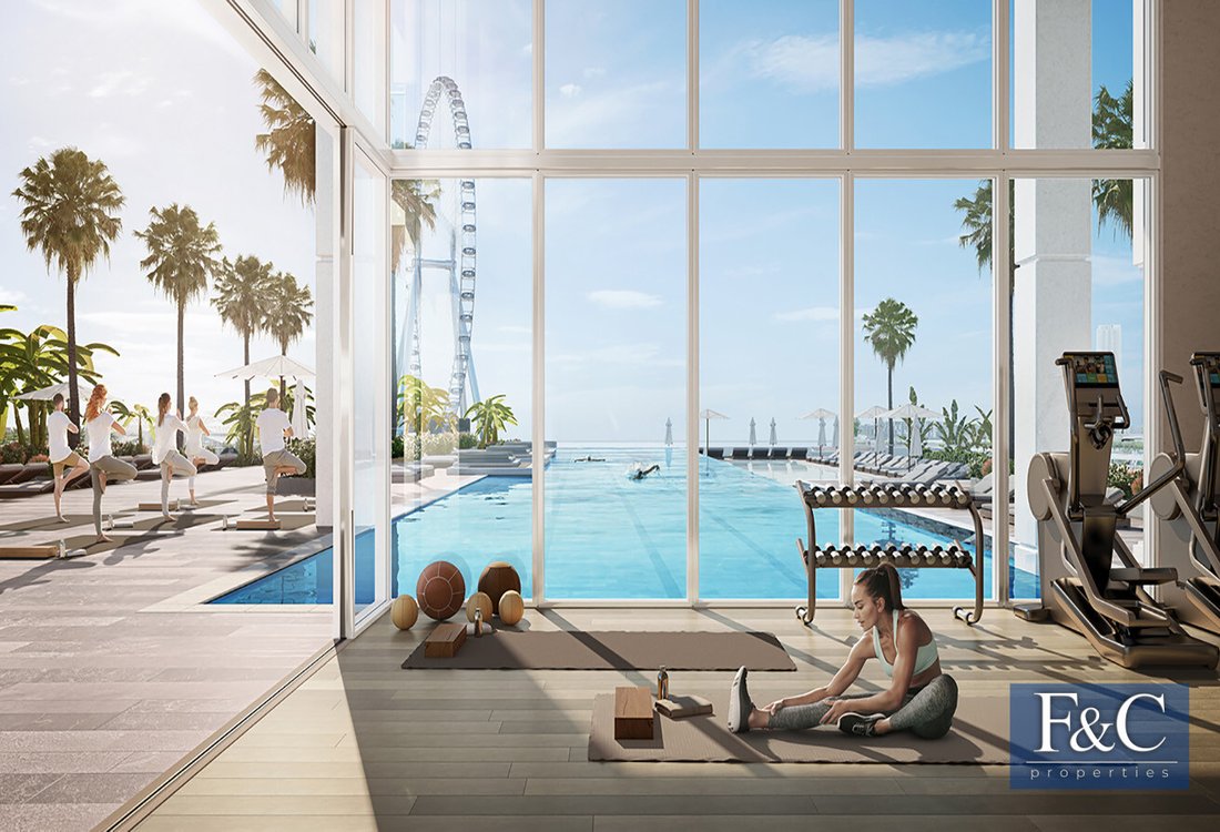 Burj Al Arab And Sea In Bluewaters Island, Dubai, United Arab Emirates