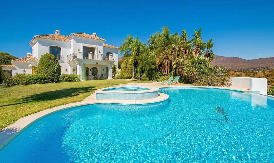 Classic Style Golf Area Villa With In La Cala De Mijas, Andalusia