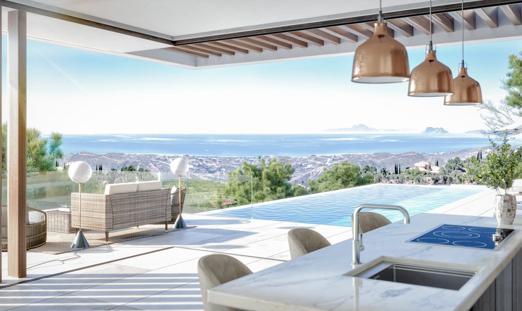 Outstanding Sea View Villas, Real De La Quinta, In Marbella, Andalusia