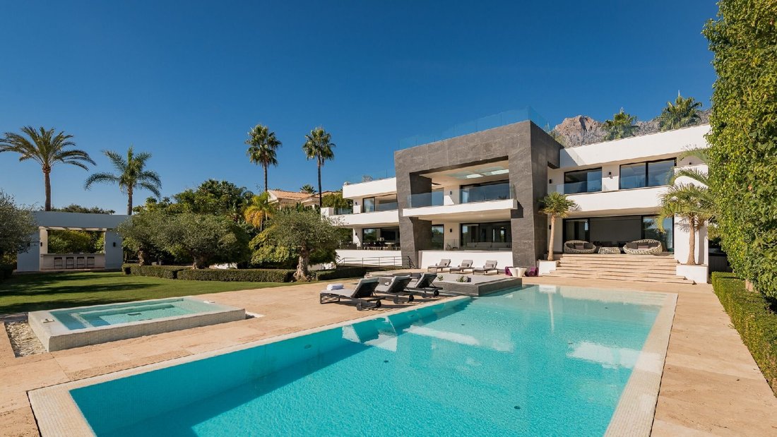 A State Of The Art Luxury 4 Level Villa In The In Marbella, Andalusia