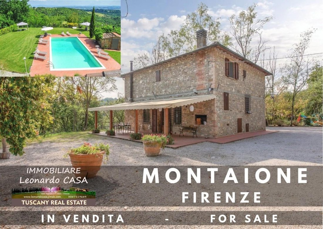 Farm Ranch in Montaione, Tuscany, Italy 2 - 12429017