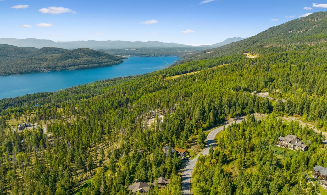 Iron Horse Lot Overlooking 13th Tee Box In Whitefish, Montana, United