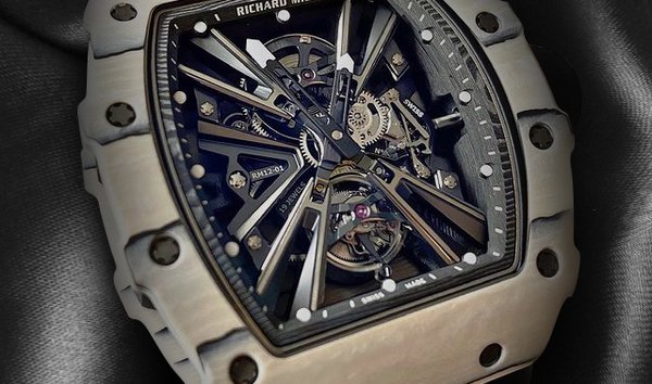 Click to enlarge Richard Mille RM 12-01 Tourbillon White Carbon (12272031)