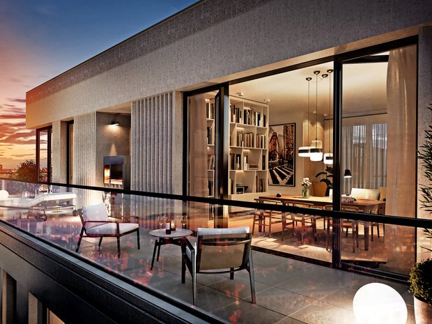 Expansive Penthouses for Sale in 2025 | Sky-High Urban Luxury Homes - Exterior Urban Texture In Luxury Penthouses For Sale