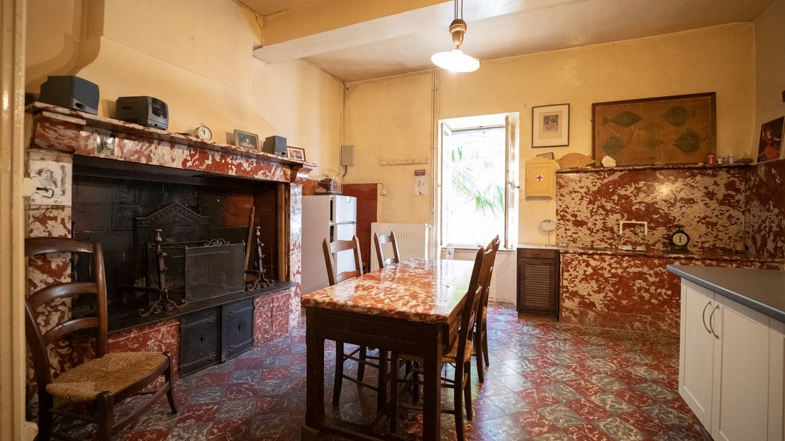 Mansion On Courtyard With In Ferrals Les Corbières, Occitanie, France
