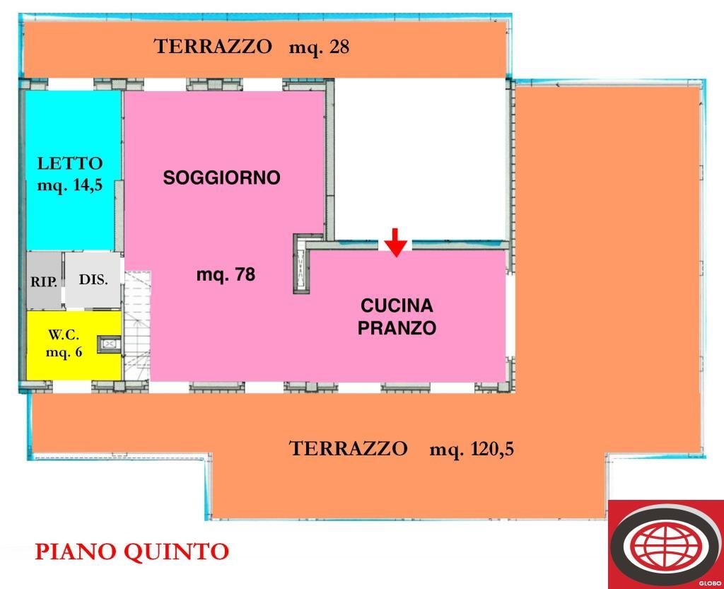 Appartement à Cesena, Émilie-Romagne, Italie 1 - 12450649