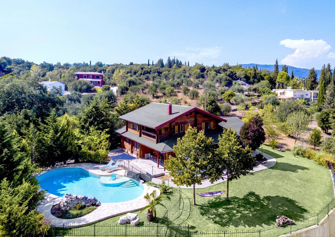 Villa, Grandview Villa, Kato Korakiana, Corfu In Kato Korakiana, Greece