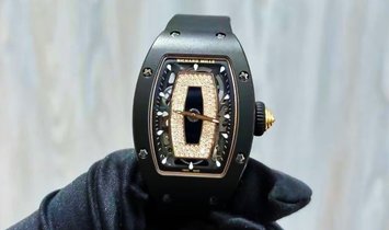 2020 Paper Richard Mille RM 07-01 Automatic Winding Black Ceramic Watch