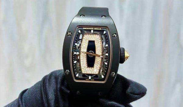 2020 Paper Richard Mille RM 07-01 Automatic Winding Black Ceramic Watch (12457604)