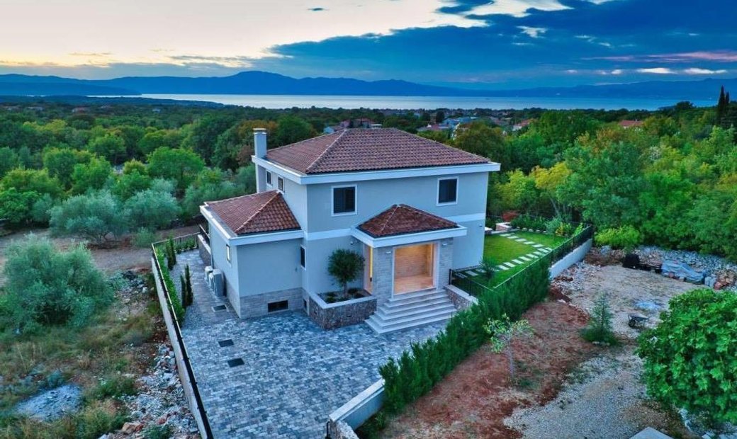 Villa For Sale In Krk, In Cedar Hill, Primorje Gorski Kotar County