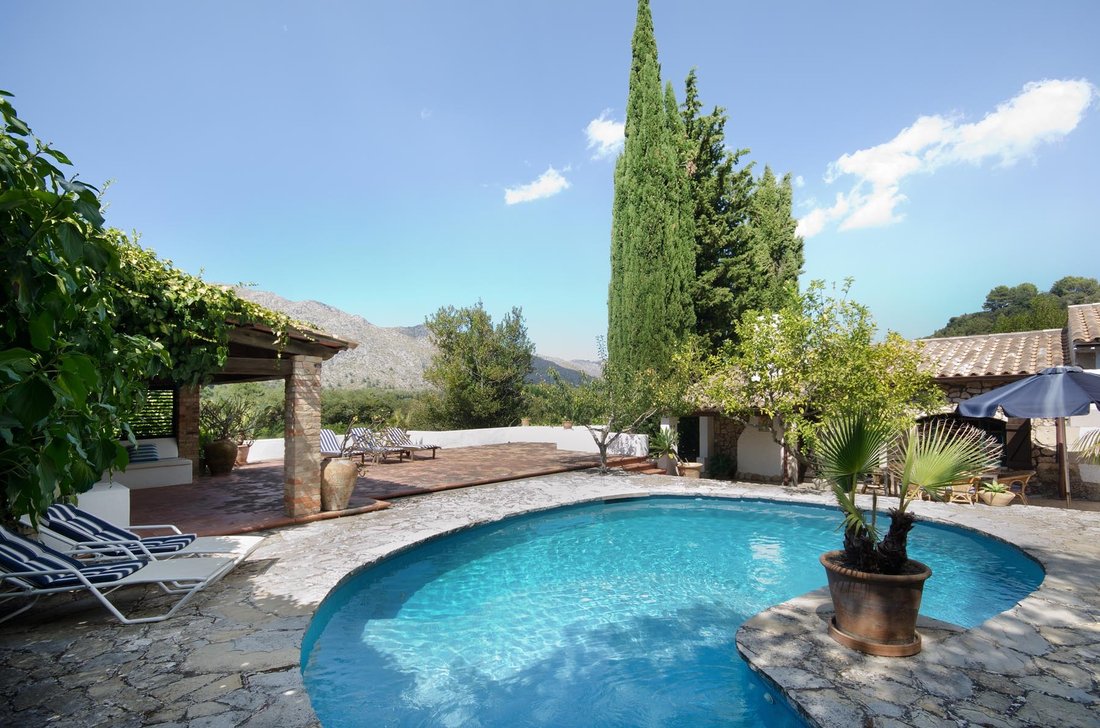 Beautiful Villa Close To Pollensa Old Town In Pollença, Balearic