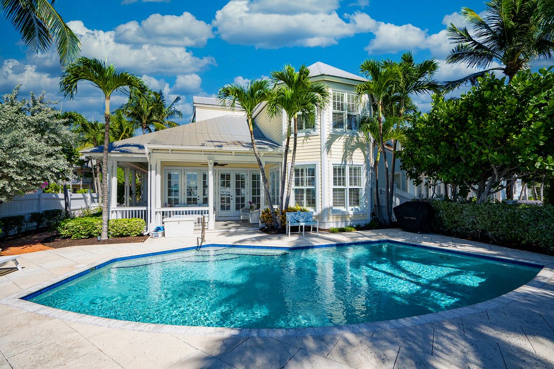 Prestigious Sunset Key Oceanfront Home In Key West, Florida, United ...