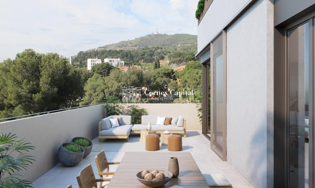 Luxury 2 Bedroom New Penthouse In Sarrià With In Barcelona, Catalonia, Spain For Sale (12464346)