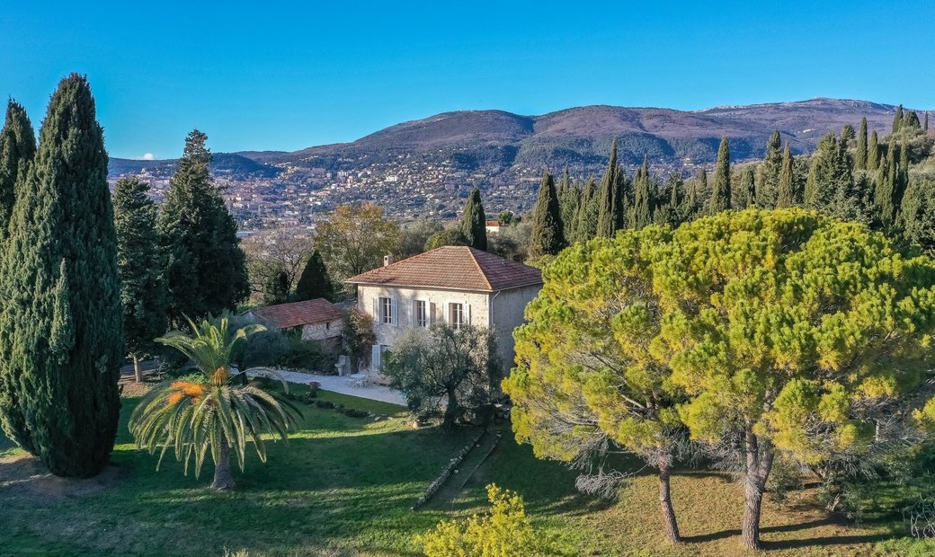Plascassier Mas Of 1850 In An In Grasse, Provence Alpes Côte D'azur