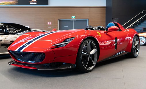 2021 Ferrari Monza SP1  in Tailem bend, Australia 1