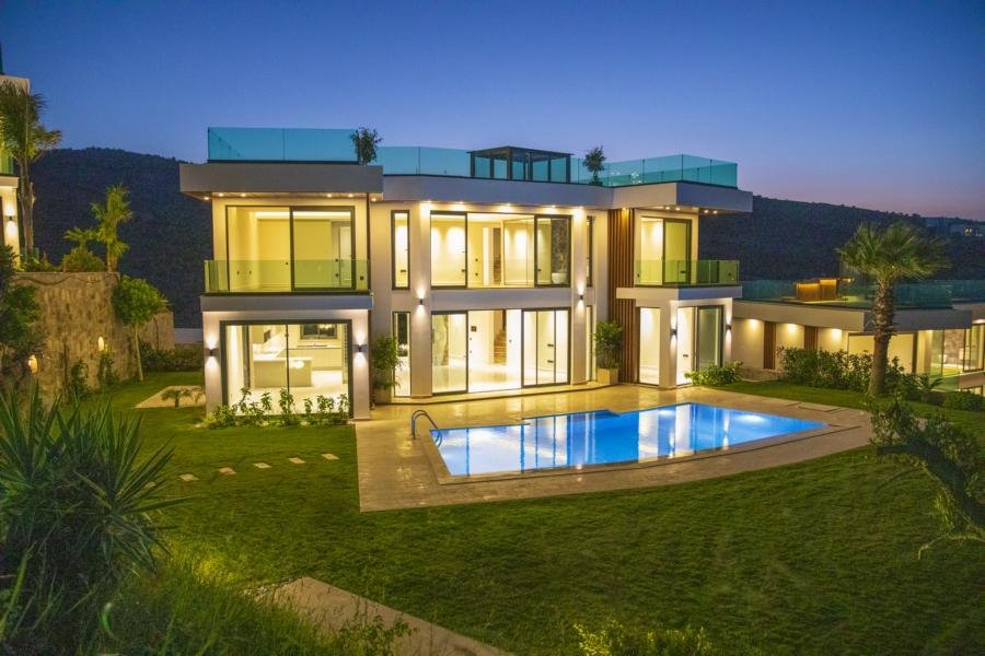 One Of The Most Beautiful Villas In Bodrum With A Stunning Sea In Muğla