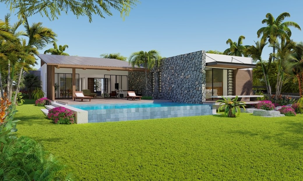 3 Bed Luxurious Villa Offering A In Saint Martin, Savanne District ...