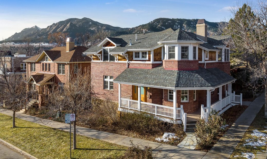Located In Coveted Mapleton Hill Historic In Boulder, Colorado, United