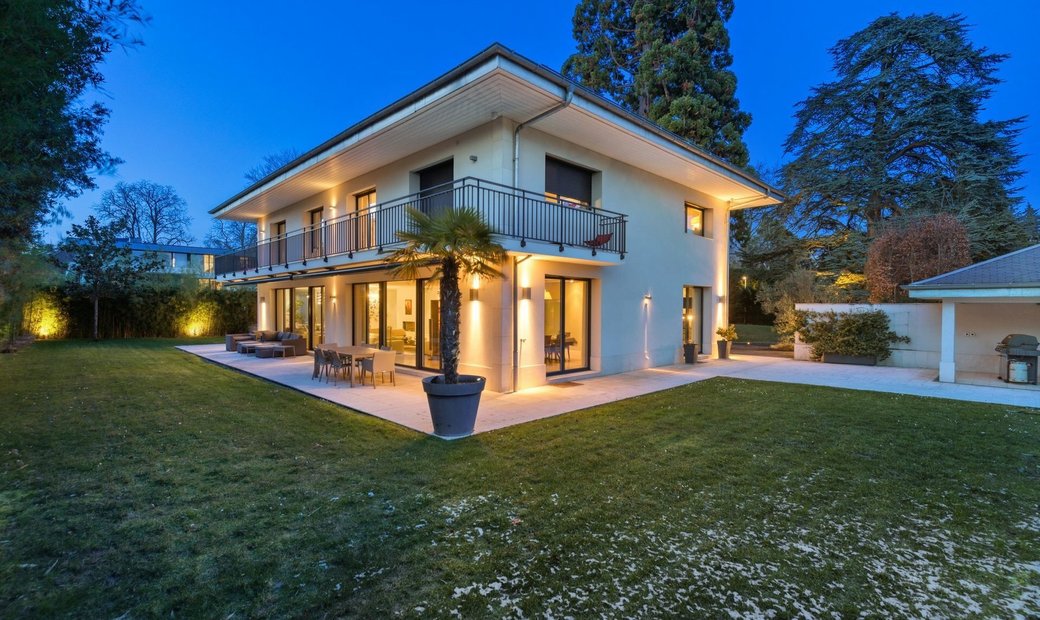 Magnificent Contemporary Villa In Chêne Bougeries, Genève, Switzerland