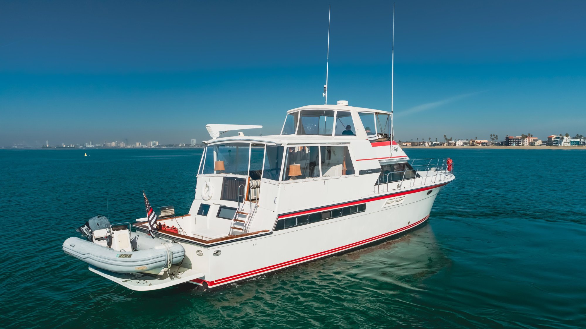 californian cockpit motor yacht for sale