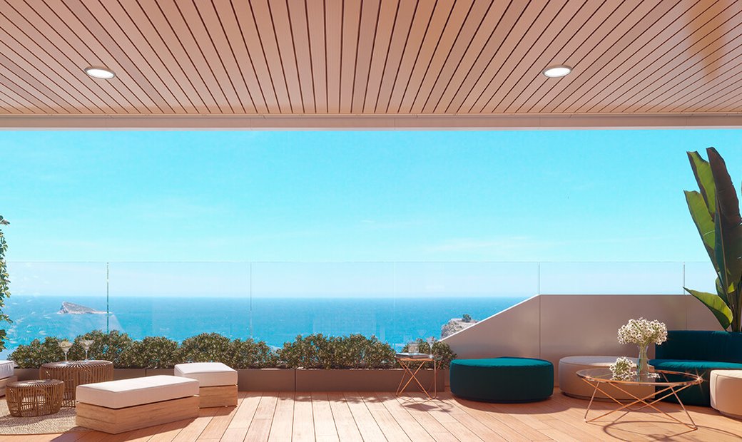 Modern Apartment With Sea Views In In Benidorm, Valencian Community